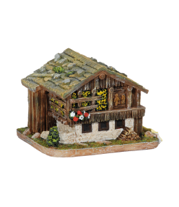 Souvenir Bauernhof Miniatur 6 cm mit Schleife