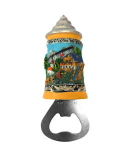 Souvenir Bierkrug FÖ/Magnet Bauernhof