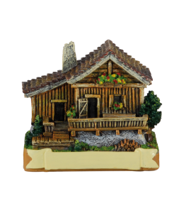 Souvenir Bauernhof Miniatur Sommer & Schleife