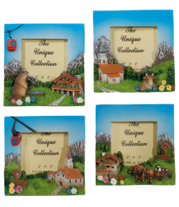 Souvenir Magnet Fotorahmen Sommer 6 cm 4 fach