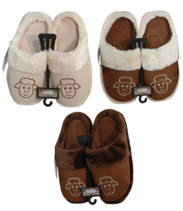 Pantofole & stella alpina, aperte 37-38 3ass