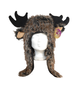 Cappuccio "Ötzi" Alce corna& orecchie mediolungo
