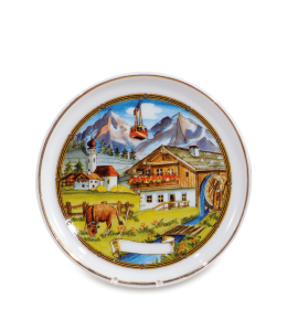 Teller 17cm mit Dekor