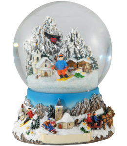 Souvenir palla di neve XL 120mm da personalizzare