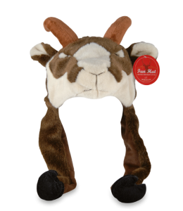 Cappello pelouche caprone 55 cm