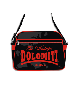 Robin Ruth ShinyTasche ROSE 29x37 cm schwarz/rot