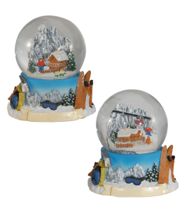 Souvenir calamita inverno Sport 65mm 4 ass