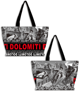 Robin Ruth Shoppertasche 28x37 cm Photo HOLLY weiss/schw.