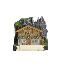 Souvenir Berghütte Sommer & Schlern 3 cm mini