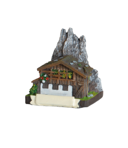 Souvenir Berghütte Sommer& Violet Türme 3 cm mini