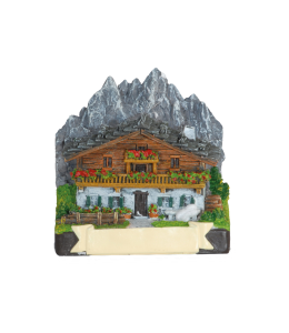 Souvenir Berghütte Sommer 3 cm mini