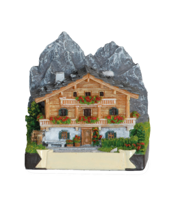Souvenir Berghütte Sommer 6 cm