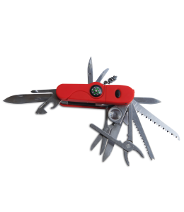 Taschenmesser mit Kompass 17 Funktionen
