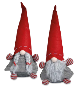 Glückswichtel 50cm Boy & Girl rote Mütze