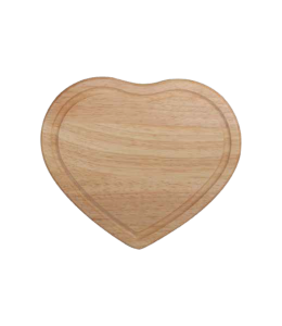 Speckbrett Herz 23,5x20cm ohne Messer