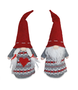 Glückswichtel 33cm Boy & Girl rote Mütze