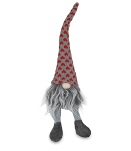 Glückswichtel 37cm Boy Mütze mit Herzen