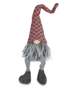 Glückswichtel 46cm Boy Mütze mit Herzen