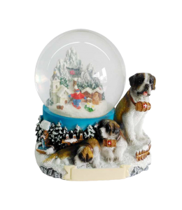 Souvenir palla di neve inverno 65mm