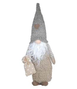 Glückswichtel 44cm Boy stehend Braun