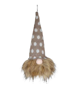Glückswichtel 25cm Boy zum Hängen Braun