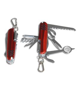 Taschenmesser 13 Funktionen Rot