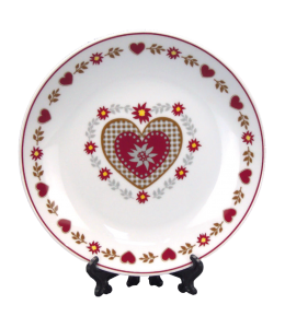 Porzellan Teller Landhausdesign 18,5 cm