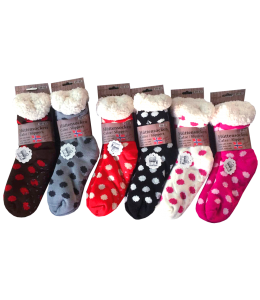 Hüttensocken ABS Extra Soft 39-42 6 farben sort.