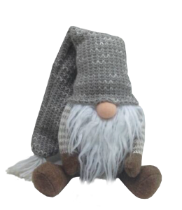 Glückswichtel 40cm Boy sitzend "Braun"