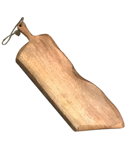 Rustikales Holz Speckbrett 64x22x2cm
