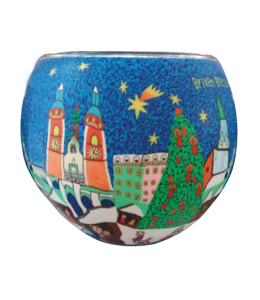 Leuchtgläser (handbemalt) 10,5 cm Brixen