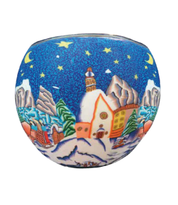 Leuchtgläser (handbemalt) 10,5 cm