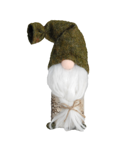 Folletto del bosco Boy verde 17x5cm