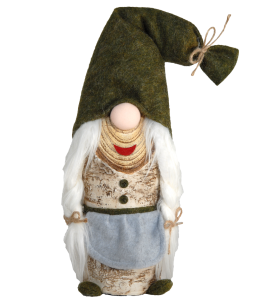 Folletto del bosco Girl verde 42x11,5cm