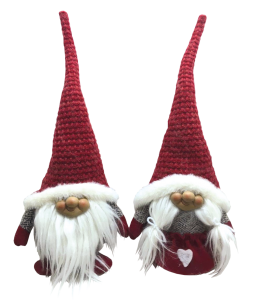 Glückswichtel 37cm Boy & Girl rot 2fach sort