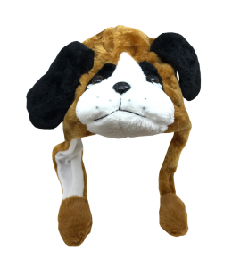 Berretto Funny Hat Cane da stringere con orecchie mobili