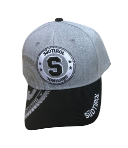 Basecaps grau Südtirol