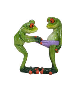 "Happy Frogs" 14x12 cm Badehose