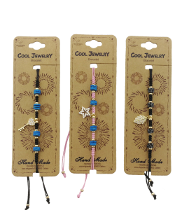 Cool Jewelry Bracelet verschiedene Anhänger 3 fach sort.