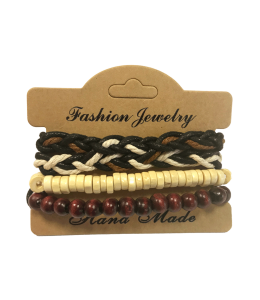 Fashion Jewelry Braccialetto in cuoio