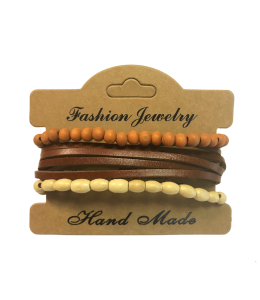 Fashion Jewelry Braccialetto in cuoio