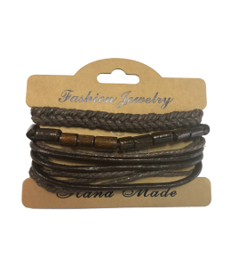 Fashion Jewelry Braccialetto in cuoio