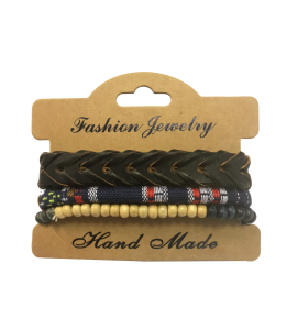 Fashion Jewelry Braccialetto in cuoio