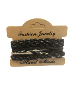 Fashion Jewelry Braccialetto in cuoio