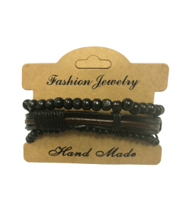 Fashion Jewelry Braccialetto in cuoio