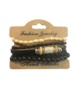 Fashion Jewelry Braccialetto in cuoio