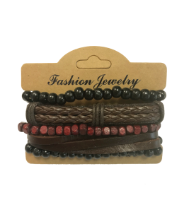 Fashion Jewelry Braccialetto in cuoio