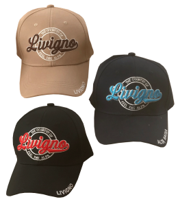 Basecaps Livigno 3 fach sortiert schwarz/blau/beige