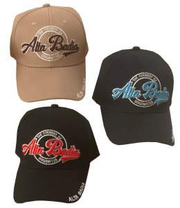 Basecaps Alta Badia 3 fach sortiert schwarz/blau/beige