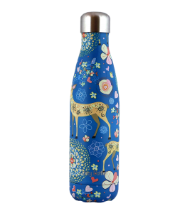 "Crazy Bottles" Thermo Trinkflasche 500ml MAGIC FOREST BLUE